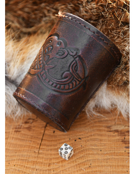 Vikinger Würfel aus Knochen, 1 Stück