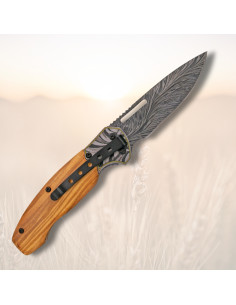 Veldmes fantasiedesign bladen (20 cm.) 2