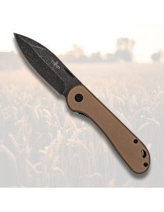 Navaja de campo acabado hoja de piedra (17,5 cm.)