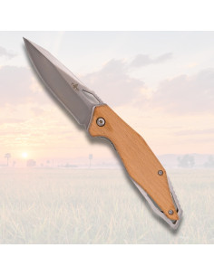 Veldmes met satijnen afwerking (19,4 cm.)