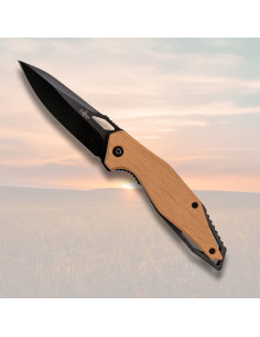 Veldmes met zwartgeblakerd afwerking (19,4 cm.)