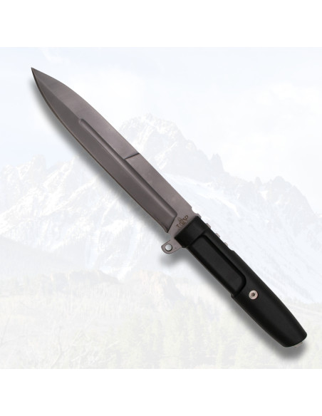 Cuchillo táctico con funda PTR (29 cm.)