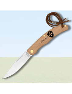Navaja de campo Albainox escudo Templarios (19,4 cm.)