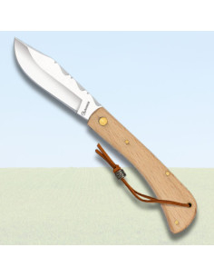 Navaja de campo Albainox, bloqueo pistón (17,3 cm.)