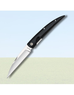 Navaja negra de campo Albainox, pico loro (19,4 cm.)