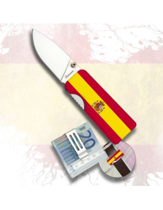 Navaja billetera Albainox bandera España