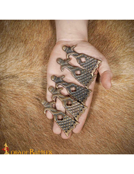 Pack de 5 puntas para cinturón...