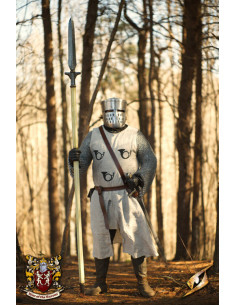 Middeleeuwse krijgersspeerlance voor LARP (240 cm.) 2
