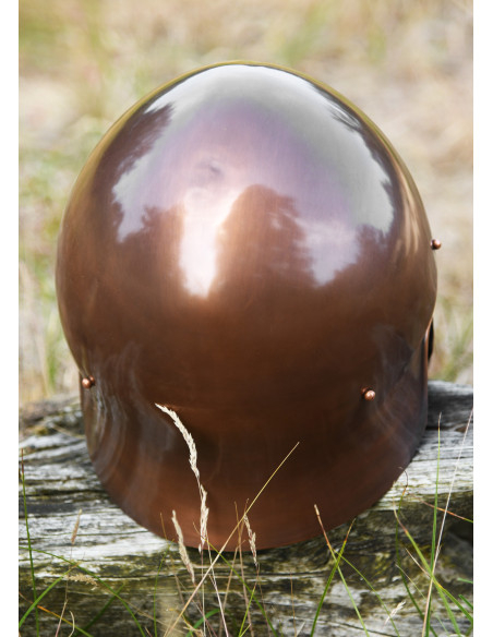 Italo-korinthischer Helm, antikes Finish