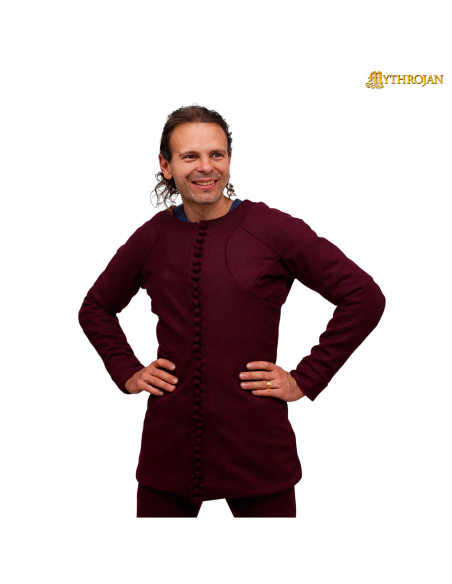 Middeleeuwse tuniek in wol model...