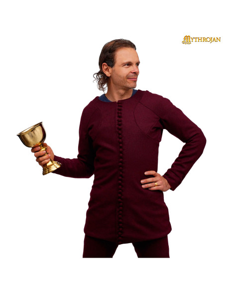 Túnica medieval en lana modelo Carlos...