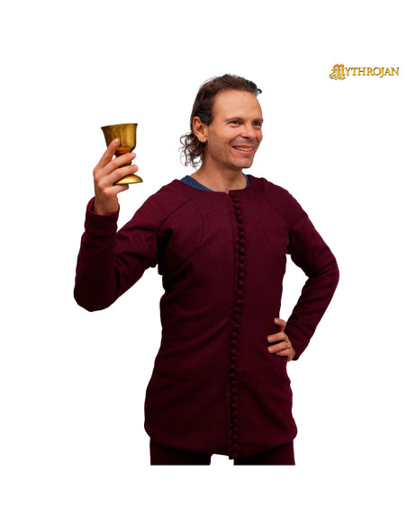 Middelalder tunika i uld, model...