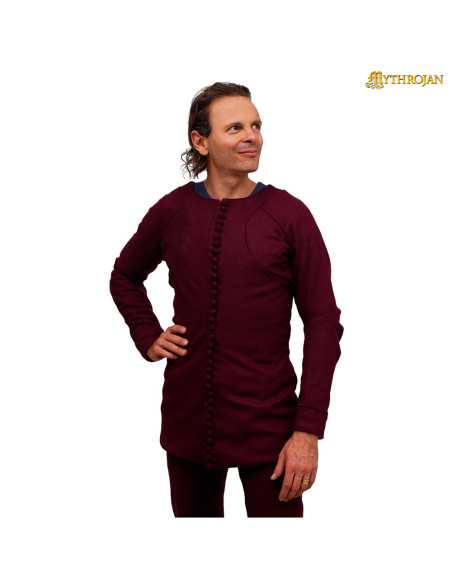 Middeleeuwse tuniek in wol model...