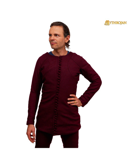 Middeleeuwse tuniek in wol model...