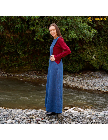 Mittelalterlicher Überwurf aus Leinen...