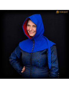 Gugel medieval en lana con botones Siglo XV