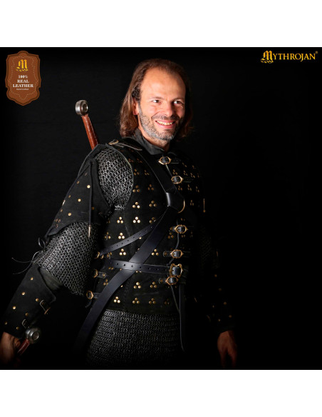 Tahalí en cuero para espadas modelo...