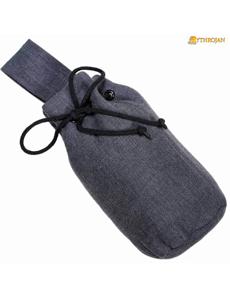 Bolsa limosnera medieval con cordón,... Bolsa limosnera medieval con cordón,...