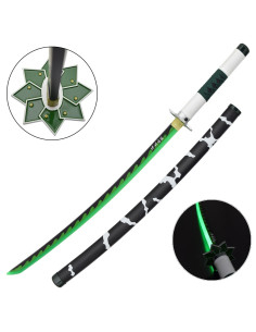 Dekorativ LED Katana Sanemi Shinazugawa - Demon Slayer