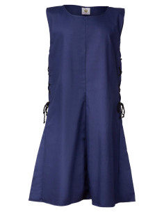 Tabardo medieval Wigand en lona azul