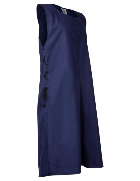 Middeleeuwse tabard Wigand in blauwe...