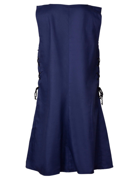 Middeleeuwse tabard Wigand in blauwe...