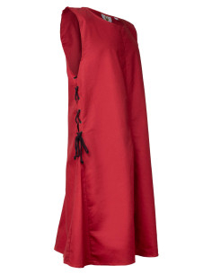 Tabardo medieval Wigand en lona roja 2