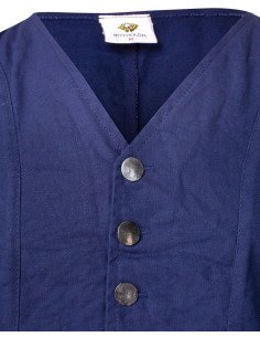 Ismaël Renaissance vest van de zeven zeeën, in blauw 2