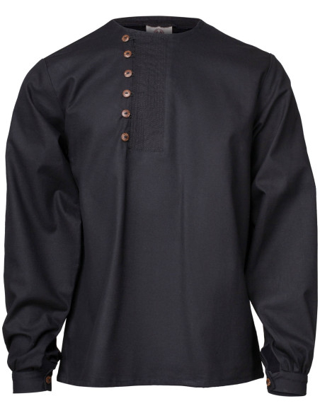 Camisa eslava Tymont en negro Camisa eslava Tymont en negro