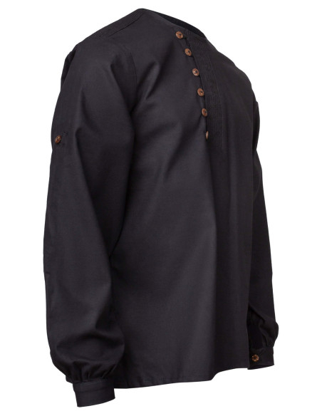 Camisa eslava Tymont en negro Camisa eslava Tymont en negro