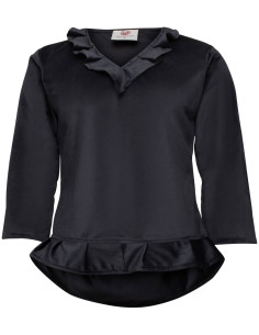 Josefina Renaissance-Bluse aus Samt