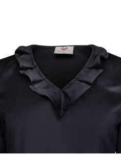 Josefina Renaissance-Bluse aus Samt 2