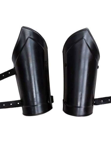 Sorte Nova rustningsmanchetter