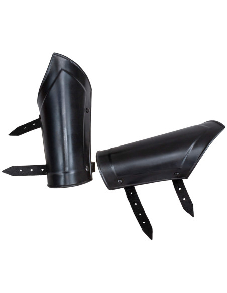 Sorte Nova rustningsmanchetter