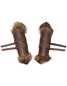 Grebas vikingas en cuero modelo Jotun, color marrón