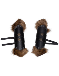 Grebas vikingas en cuero modelo Jotun, color negro