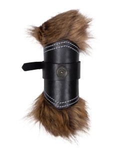 Vikingerschmuck aus Leder Modell Jotun, schwarz 2