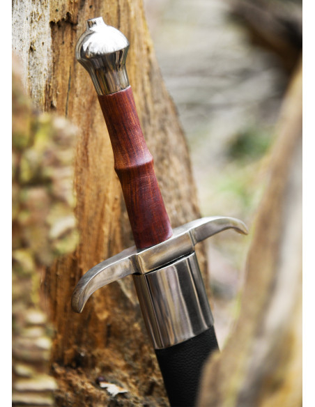 Daga medieval con vaina (57,5 cm.)