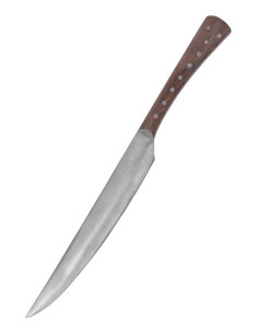 Mittelalterliches Küchenmesser mit Holzgriff