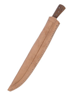 Mittelalterliches Küchenmesser mit Holzgriff 2