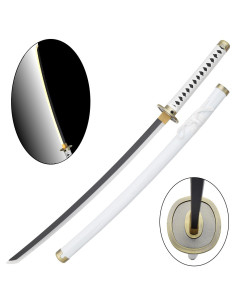 Katana Wado Ichimonji von Roronoa Zoro aus Bambus mit LED