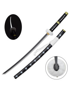 Katana Trafalgar Law de One Piece bambú con Led