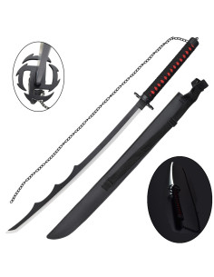 Katana Tensa Zangetsu de Bleach, Bambú con LED