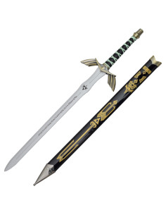 Decoratieve zwaard van Dark Link uit Zelda, bamboe lemmet
