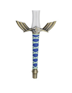 Espada ornamental Dark Link de Zelda azul, hoja Bambú 2