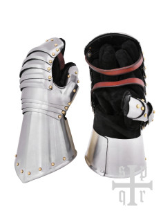 Middeleeuwse miton handschoenen, 15e-16e eeuw