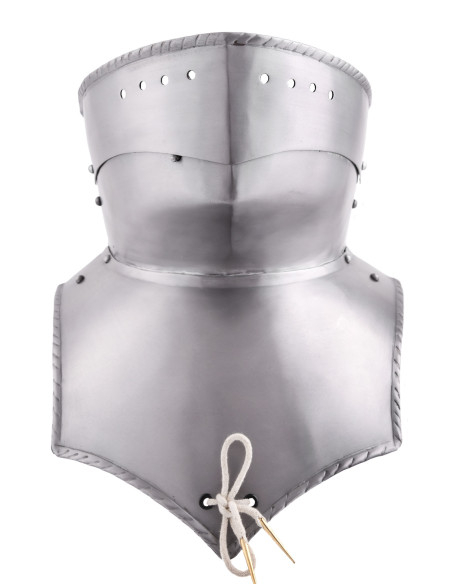 Bevor medieval en acero (1,2 mm.)