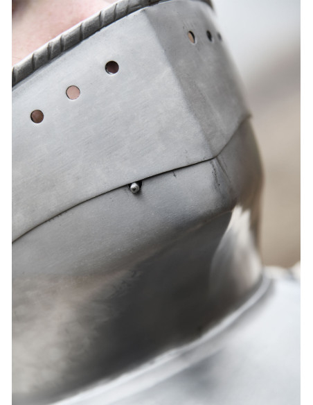 Bevor mittelalterlich aus Stahl (1,2 mm)