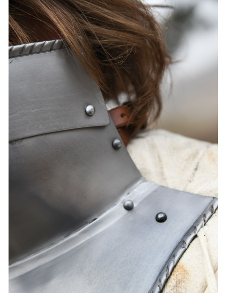 Bevor medieval en acero (1,2 mm.)