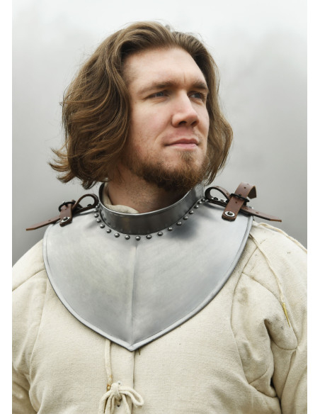 Medievaler Halskragen aus Stahl (1,2 mm)